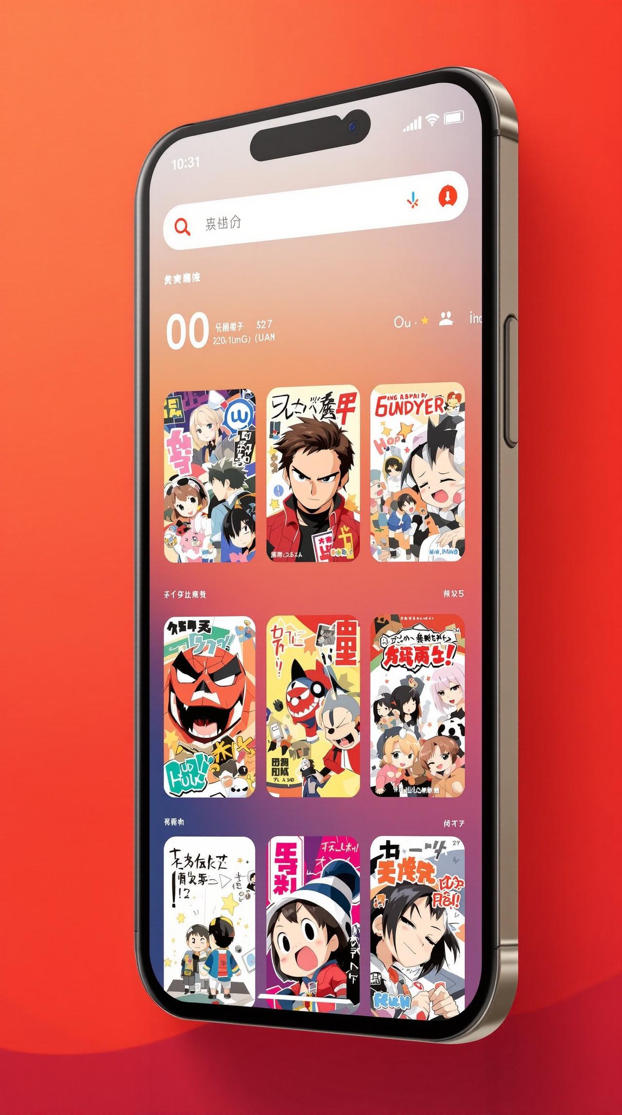 浮云漫画APP首页